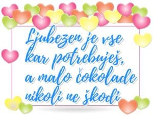 verzi za valentinovo