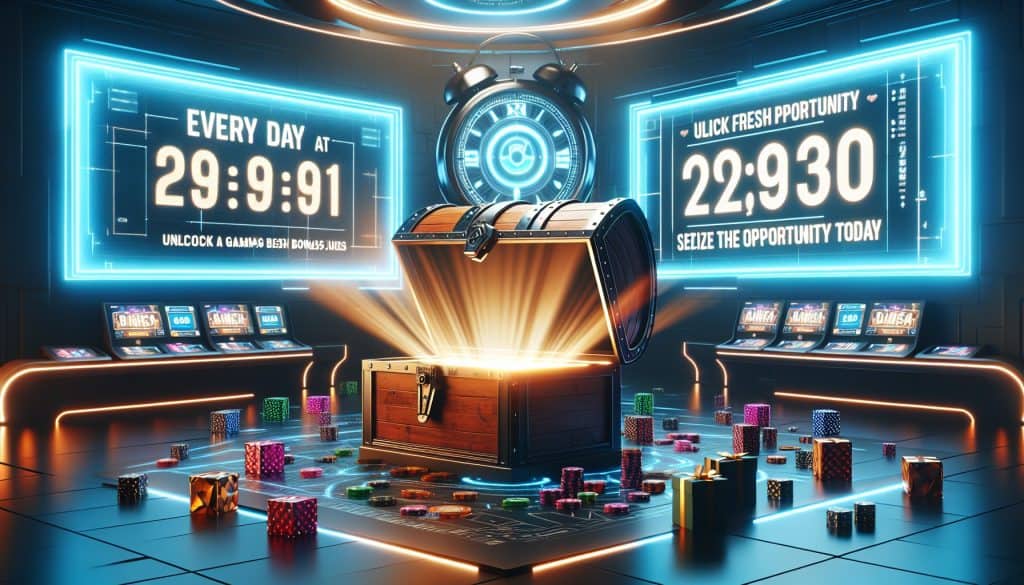 Bonusi ki se osvežijo vsak dan ob polnoči