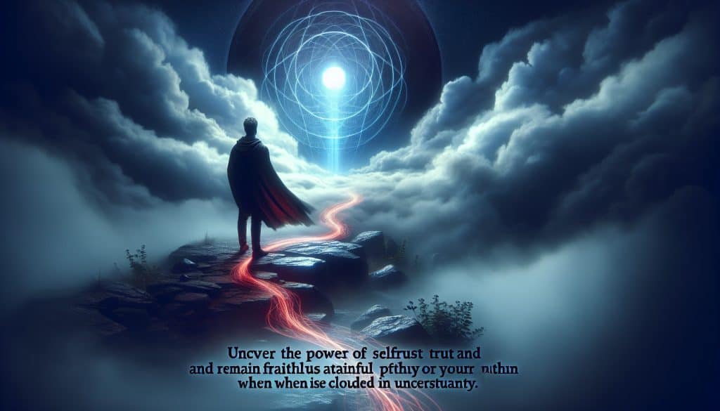 Zaupaj svoji poti tudi ko je megleno