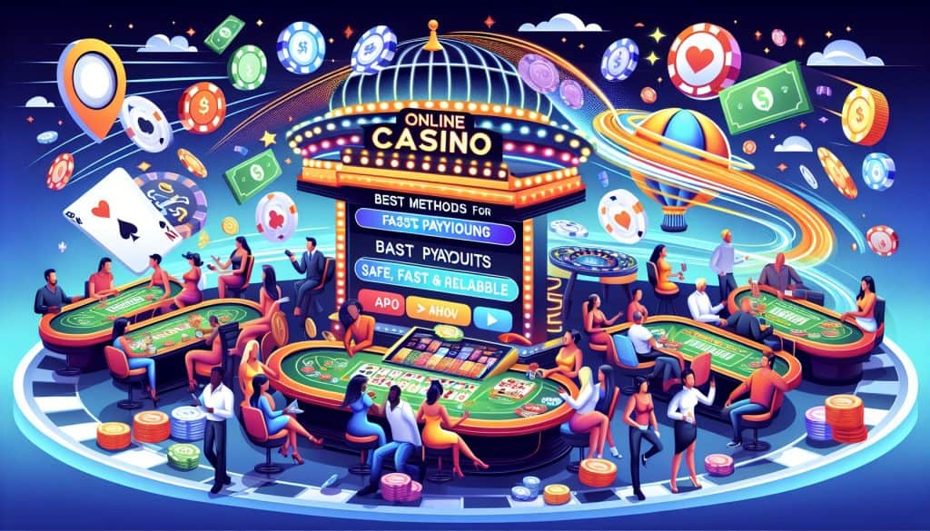 Spletni kazinoji z najboljšimi metodami za hitra izplačila