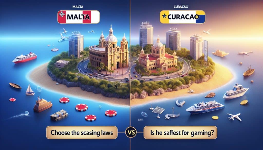 Primerjava igralnic s sedežem na Malti in Curacau Primerjava igralnic s sedežem na Malti in Curacau