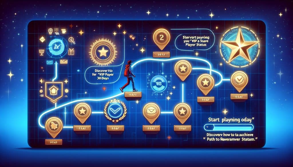 Tvoja pot od začetnika do VIP igralca v 30 dneh Tvoja pot od začetnika do VIP igralca v 30 dneh