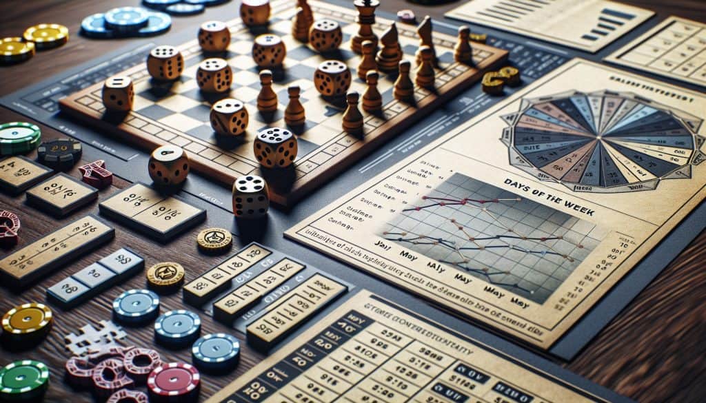 Kateri dnevi v tednu so statistično najboljši za igranje